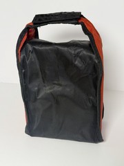 Walter Hagen Insulated Lunch Cooler Bag Red/Black Foil Lined Zipper Front Pocket
