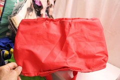red DoorDash insulated food delivery bag 14X13X10inches