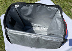 Grub Hub Red Insulated Delivery Bag 15 x 14 x 10