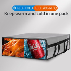 Insulated Pizza Bags for Delivery, 20 x 20 x 6 Pizza Bag for, Pizza Hot Warmer f
