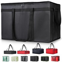 Collapsible Insulated Grocery Tote — Ideal for Doordash, Catering & Beach Trips