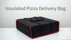 TOGETRUE Pizza Delivery Bag — Insulated Pizza Warmer For Hot Food Delivery, Size