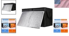 1-Pack Insulated Food Delivery Bag with Hard Bottom, XXX-Large Commercial Foo…