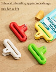 4 Pack Bag Clips, Food Chip Clips Plastic Medium, Multi-colored