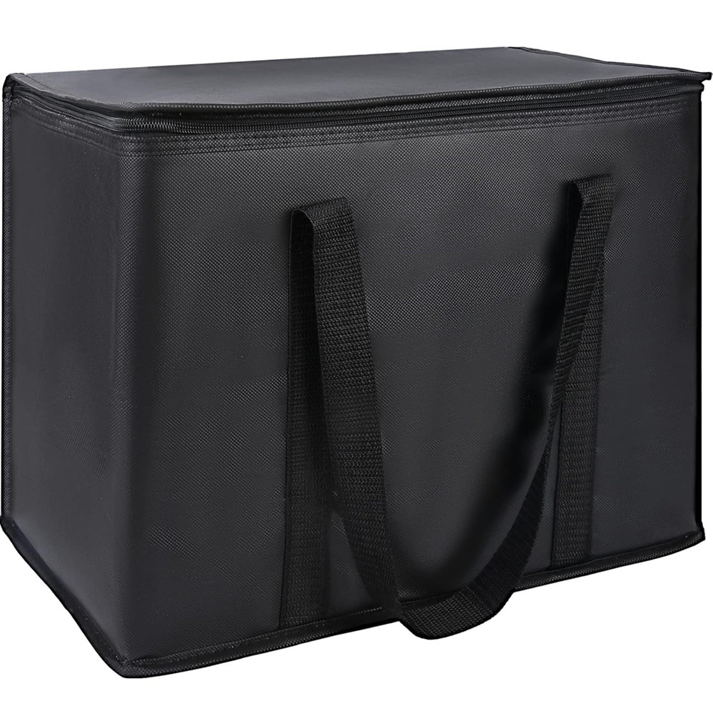 1-Pack Insulated Reusable Grocery Bags X-Large Insulated Food Delivery Bag