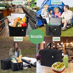 Eco-Friendly VENO Insulated Delivery Bags — Perfect for Picnics & Hiking
