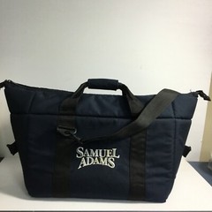 Samuel Adams Insulated navy blue Tote Bag w handle and removable shoulder strap