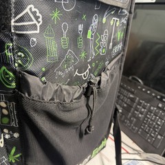 UberEats Limited Edition Artist Series Delivery Bag BackPack W/ Door Dash Bag