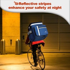 Food Delivery Backpack, Insulated Food Delivery Bags for Takeout Bike, Large …