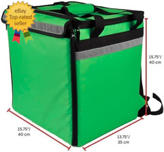 50L XL Large Insulated Food Delivery Backpack, Expandable Catering Cooler