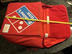 Vintage Dominos Delivery Bag Powertech Capsule Microcore
