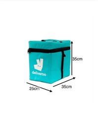 Deliveroo Uber thermal bag-Insulated Sealed-Food Delivery Small Bag-Takeaway Bag