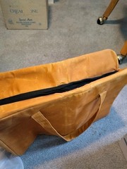 Insulated Food Delivery Bag Cooler Tote Bag for Hot Cold Food Orange 18x6x11