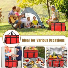 Insulated Bags for Food Delivery XXXL Pizza Delivery Bags for Doordash Large