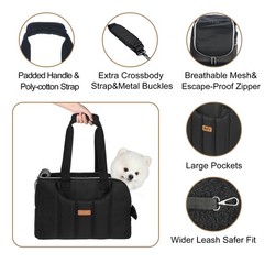 Dog Purse Carrier for Small Dogs Cats Rabbits Up to 13lbs, Lightweight Pet Sl…