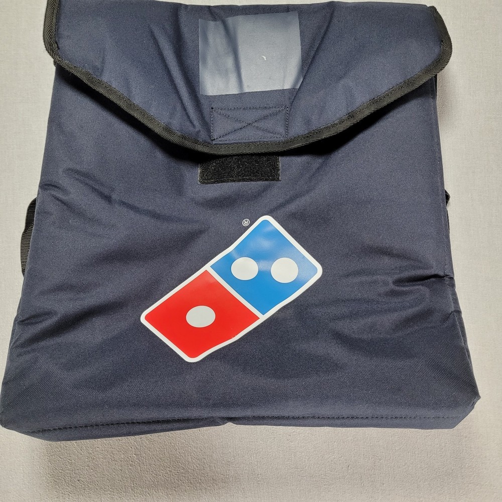 Domino’s Pizza Box Insulated Food Warmer Delivery Bag Cooler Bag Employee Work