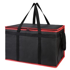 Insulated Food Delivery Tote — XL Capacity, Waterproof, Keep Food Hot/Cold