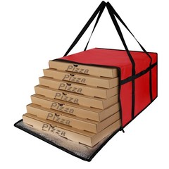 Insulated Pizza Delivery Bag for Carry Hot, 20″ X 20″ X 14″ Carrier Warmer, Insu