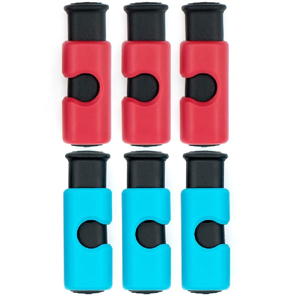 6 Pcs Premium Grade Food Bag Squeeze Clips Bread Rubber Lid 6 Pcs, 6pcs
