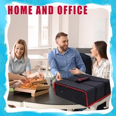 Pizza Bag, Insulated Pizza Bags for Delivery Doordash, Large Pizza Warmer Grocer