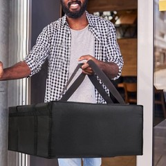 High-Quality Heavy-Duty Pizza Insulated Bag — 20W x 6H x 20D for Professionals
