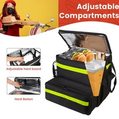 Food Delivery Bag,Large Insulated Backpack for Doordash/Uber Eeats, Expandabl…