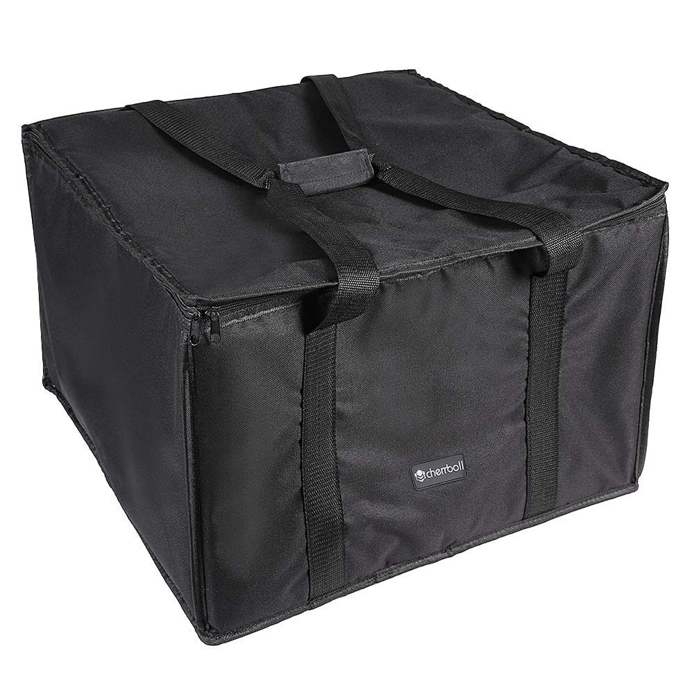 cherrboll Insulated Pizza Delivery Bag, 20 by 20 by 14 -Inch, Commercial Food…