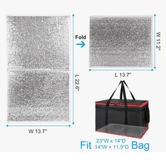 Multi-Purpose XXX-Large Insulated Food Bags — Perfect for Catering & More
