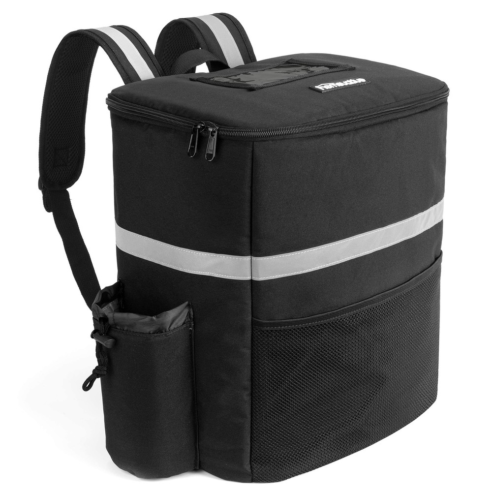 Homevative Thermal Insulated Food Delivery Backpack w/Cup Holders, Pocket and…