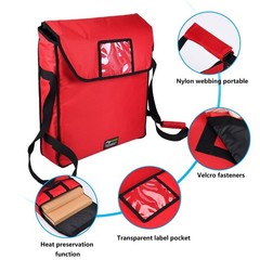 Pizza Bags for Delivery 18″ X 18″ X 5″ Insulated Pizza Delivery Bag Moisture …