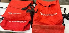 Lot of 4 DoorDash Pizza Delivery Insulated Bags Catering