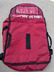 Vintage Pizza Hut Insulated Delivery Bag Rare, Gig-Used Comin’ In Hot Version
