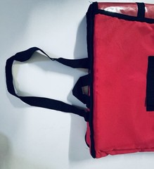 Official DoorDash Pizza Delivery Bag — Insulated Thermal Hot Cold Tote 19x19x5