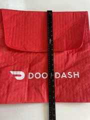 Doordash Large Insulated Pizza Delivery Bag For Top Dashers 19x19x5″ NEW