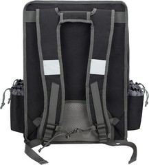 Food Delivery Backpack, Insulated Food Delivery Bag with 6 Cup Holder, Reusab…