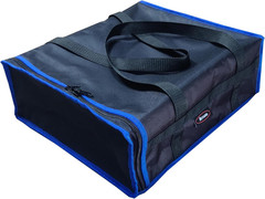 Pizza Delivery Bag, 14″ x 14″ x 7″ Pizza Warmer Bags, Insulated Food Delivery Ba
