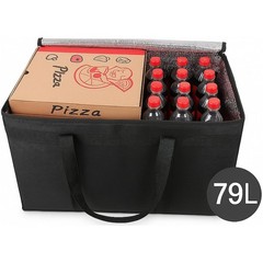 Insulated Food Delivery Bag XXXL Insulated Reusable Grocery Cooler/Hot…