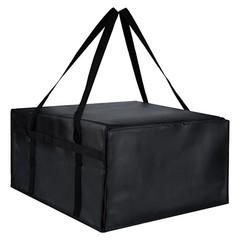 Insulated Pizza Delivery Bag for Carry Hot, 24″ x 24″ x 14″ Insulated Food De…
