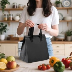 120 Pack Insulated Take Out Bags Bulk Thermal Insulation Take Away Bags for Cold