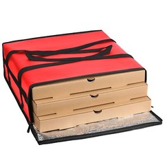 20″x20″x6″ Insulated Pizza Delivery Bag for Food Delivery Doordash Pizza Carrier
