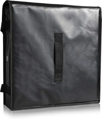 Classic Style 18x18x5 Inch Pizza Delivery Bag, Black