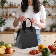 120 Insulated Take Out Bags for Hot/Cold Food — Ideal for Travel & Catering