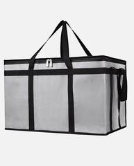 Insulated Catering Food Bags/Delivery/EZ Cater, Pizza, XXXLarge, Total Of 4 Bags