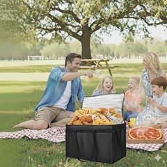 Civjet Insulated Food Delivery Bag Xxxl Insulated Reusable Grocery Cooler/Hot