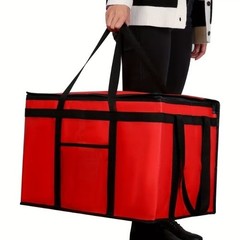 Insulated Food Delivery Bag 23″x14″x15″ — Large Catering Thermal Carrier
