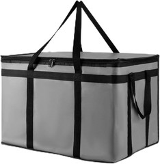 XXXL Insulated Food Delivery Bag – Large Thermal Cooler, Reusable & Foldable, Ke