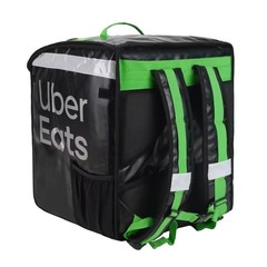 Uber Eats Double-Shoulder Takeaway Bag–PVC Waterproof Thermal Insulation Deliv