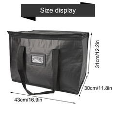Food Delivery Insulated Bags Pizza Takeaway Thermal Warm Cold Bag Ruck 16L 50L