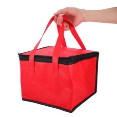 Insulated Food Bag 10.62X10.62X7.87In Portable Cooler Bag with Handle for Hot…