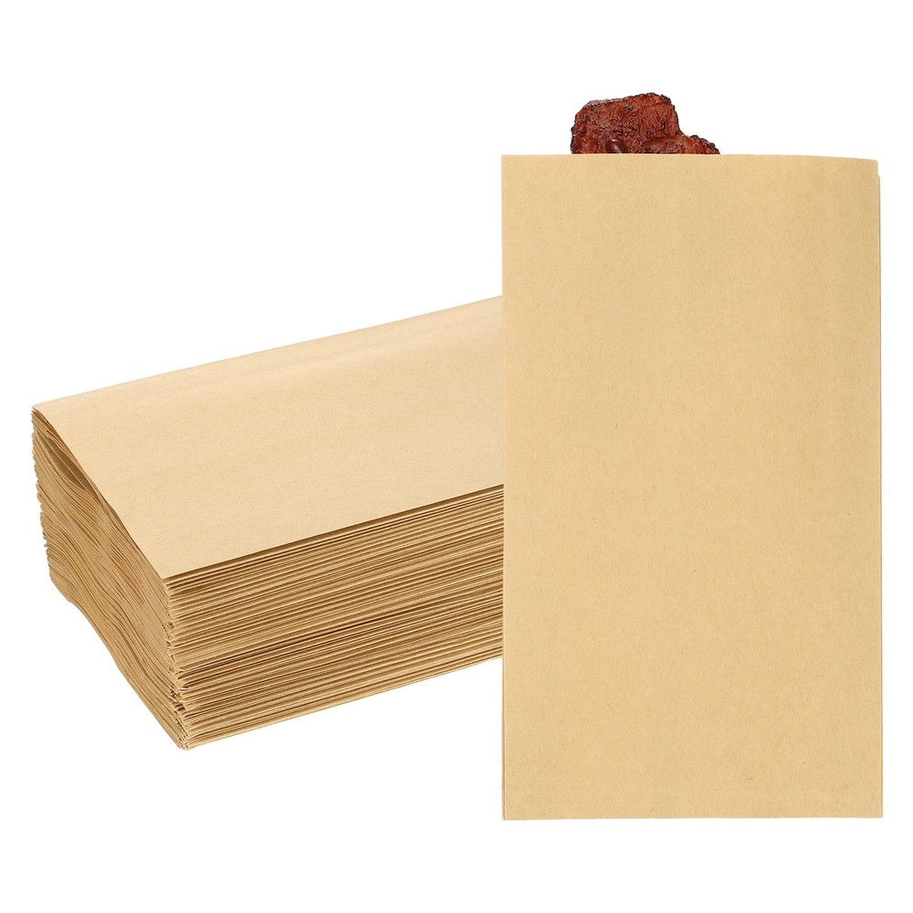 7.09×9.84 Inch Paper Sandwich Bags 100 Pcs Pastry Bag Light Brown